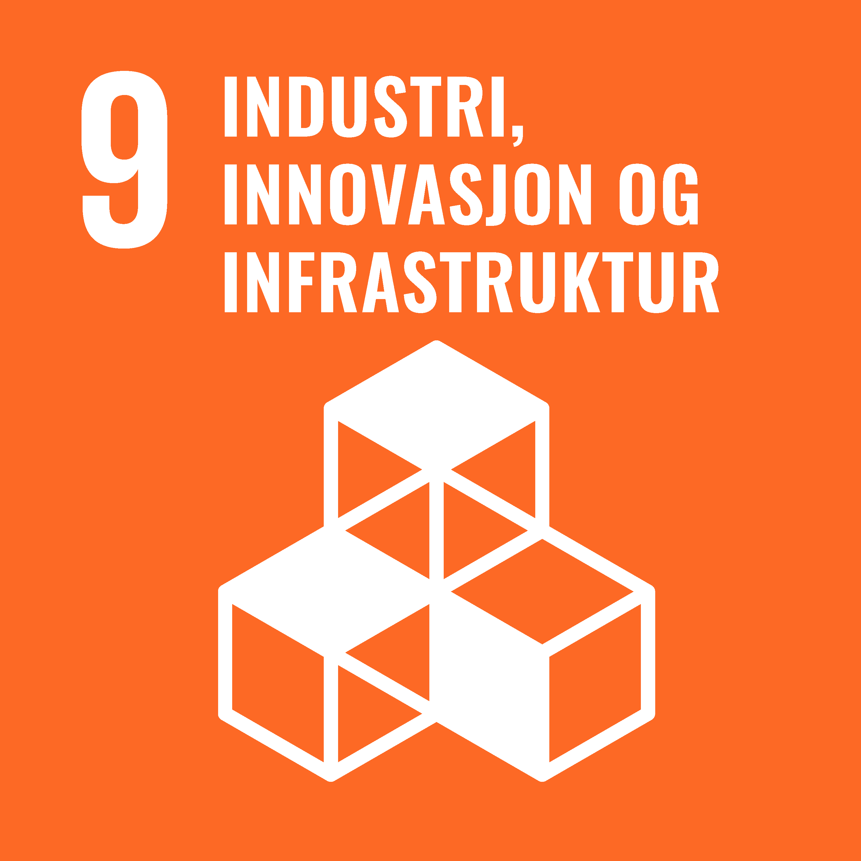 FNs bærekraftsmål 9 Industri, innovasjon og infrastruktur
